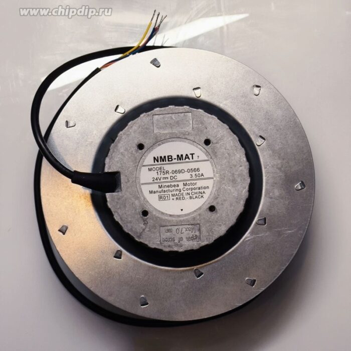 8007681725 Вентилятор NBM-MAT 175R-069D-0566 24V 3,50A Hirschmann — изображение 3
