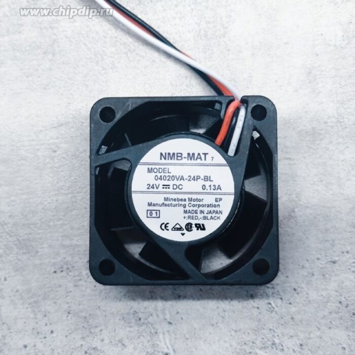 8035598649 Вентилятор NMB 04020VA-24P-BL 24V 0.13A 3pin 40x20 () Hirschmann — изображение 2