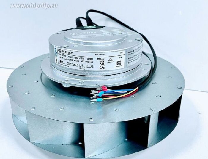 8009628147 Вентилятор Ebmpapst R3G280-AF35-71 230v Hirschmann — изображение 4