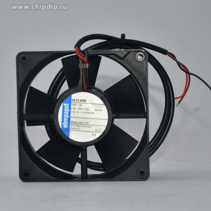 8014871339 Вентилятор Ebmpapst 4314HVR 120x120x32mm 24V 8.2W 3pin Hirschmann — изображение 2