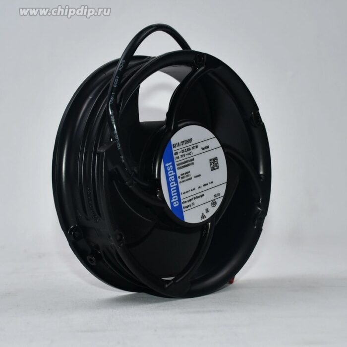 8017105796 Вентилятор Ebmpapst 6318/2TDHHP DC 48V 2,65A 127W 4pin () Hirschmann — изображение 5