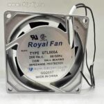 8017209828 Вентилятор Royal Fan TYPE UTL805A AC 200V 7/6W 80x25 2pin Hirschmann