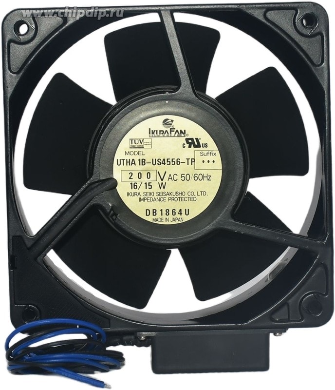 doc065895040 8049571602 Вентилятор IKURA FAN UTHA 1B-US4556-TR 200V 16/15W 120x38 Hirschmann — изображение 1