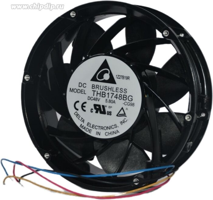 8035598136 Вентилятор Delta Electronics THB1748BG 48v 5.8A 172x50 4pin () Hirschmann — изображение 2