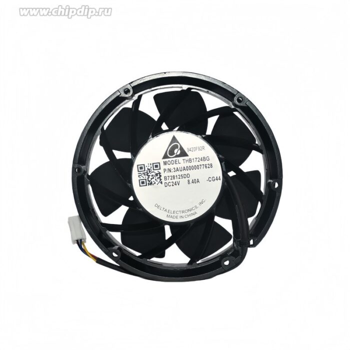 8008311132 Вентилятор Delta Electronics THB1724BG P/N:3AUA0000077628 24v 8.4A 4pin Hirschmann — изображение 2