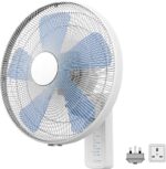 8049633982 Wall Fan 66.17m³/min 400mm blade diameter 3 speed 230 V with plug: Type G - British 3-pin Hirschmann