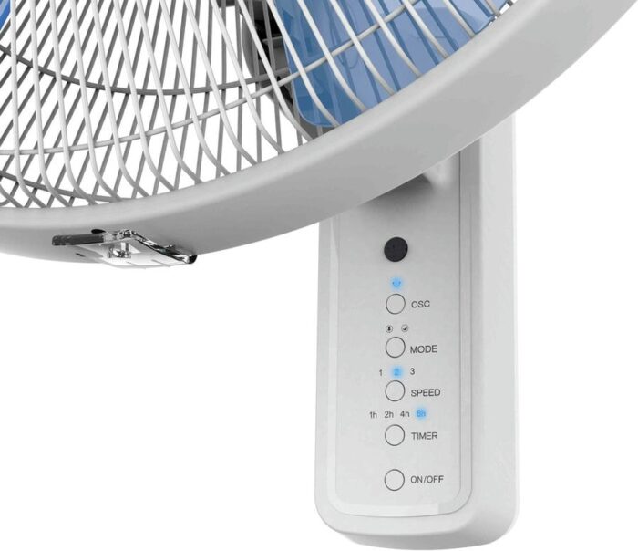 8049633982 Wall Fan 66.17m³/min 400mm blade diameter 3 speed 230 V with plug: Type G - British 3-pin Hirschmann — изображение 4