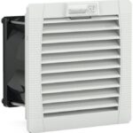 8052910213 11611801055 Series Filter Fan, 230 V ac, ac Operation, 14m³/h Filtered, 19m³/h Unimpeded, IP54, 109 x 109 x Hirschmann