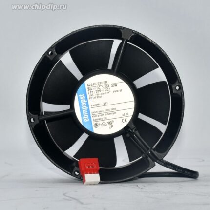 8049670622 Вентилятор Ebmpapst 6224N/37HPR 24V 1.25A 30W 172x51 Hirschmann