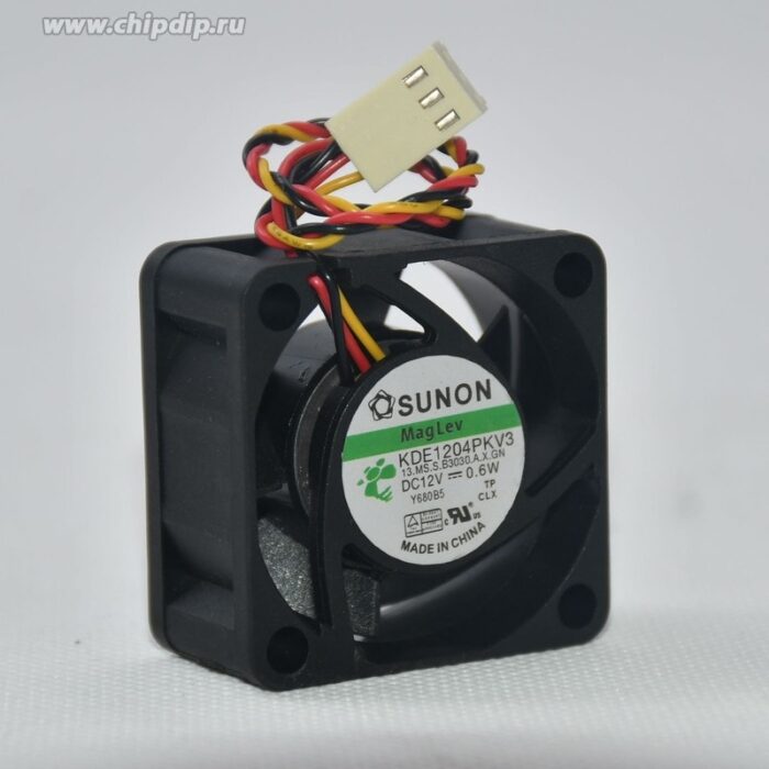 8035597620 Вентилятор Sunon KDE1204PKV3 DC12V 0.6W 0.05A 3pin 40x20 () Hirschmann — изображение 3