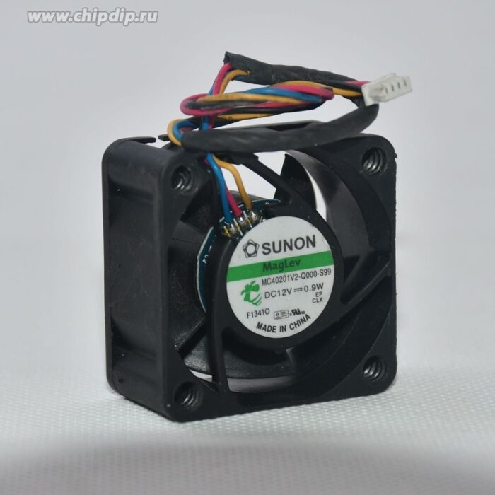 8049677915 Вентилятор Sunon MC40201V2-Q000-S99 12V 0.9W 40x20 4pin Hirschmann — изображение 2