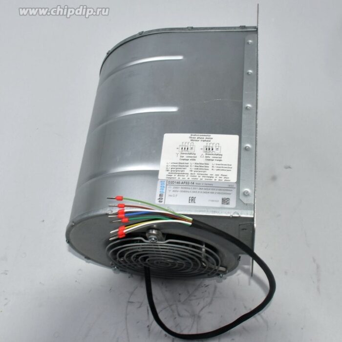 8026602799 Вентилятор Ebmpapst D2D146-AF02-14 230-400V 345/410W 0.93/1.06A Hirschmann — изображение 2