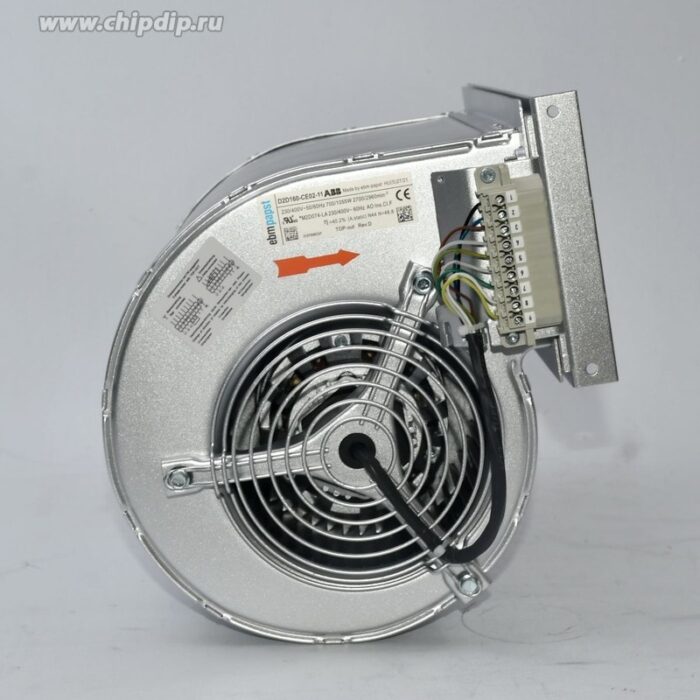 8008964224 Вентилятор Ebmpapst D2D160-CE02-11 230V 700/1055W 2700/2960min (двигатель M2D074-LA) Hirschmann — изображение 2