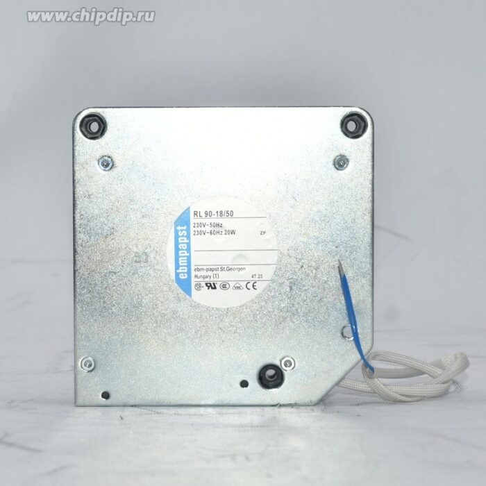 8046370094 Вентилятор Ebmpapst RL90-18/50 230V 50/60Hz 20W 121X37 2pin Улитка () Hirschmann — изображение 8