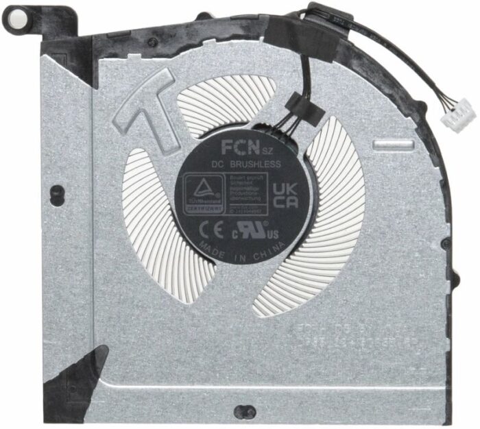 8049756037 Вентилятор (кулер) для ноутбука Lenovo LOQ 15IRH8 15APH8 16APH8 16IRH8 5V CPU Hirschmann — изображение 2