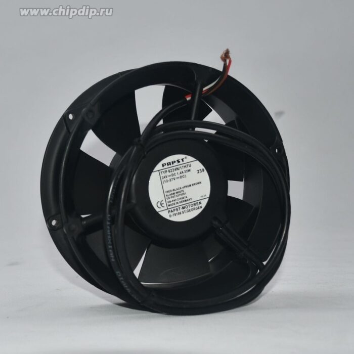 8049771197 Вентилятор Ebmpapst TYP 6224N/17HTU 24V 1.4A 33W () Hirschmann — изображение 2