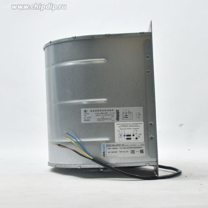8017178021 Вентилятор Ebmpapst D2E146-AP47-22 230V 1,31/1,45A 3000/330W Hirschmann — изображение 2