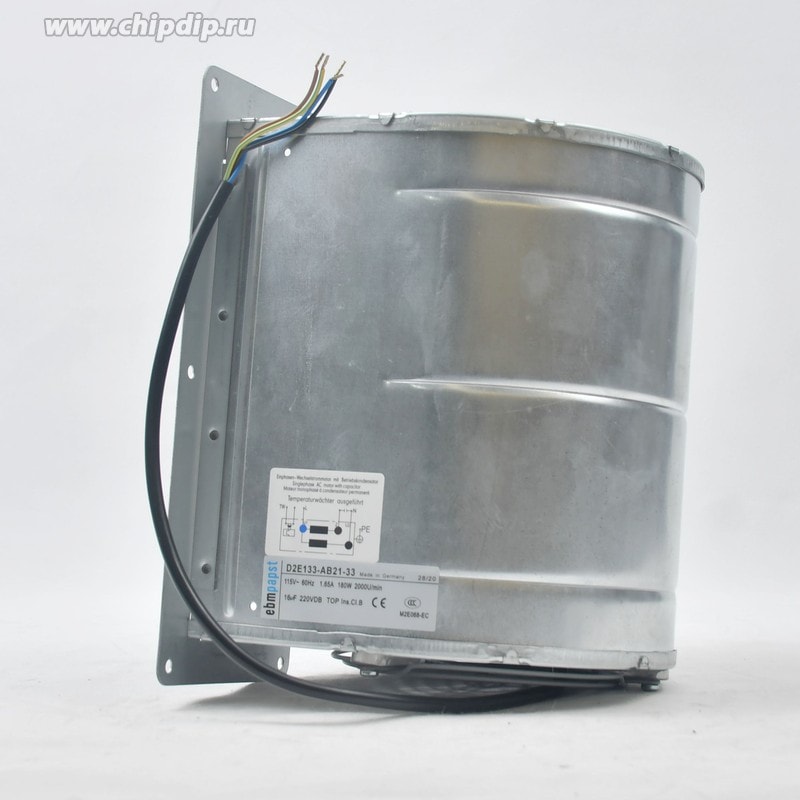 doc066167870 8049797189 Вентилятор Ebmpapst D2E133-AB21-33 115V 1.65A 180W Hirschmann — изображение 1