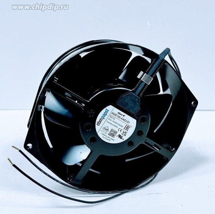 8002691183 W2S130-AA03-01, Вентилятор осевой, 150х172х55мм, 230В, AC, 39Вт, качения, 3250об/мин, 2 провода Hirschmann — изображение 8