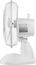 8008384041 RDF-2200W, Вентилятор бытовой настольный RDF-2200W, цвет белый, 25Вт 38216 Hirschmann — изображение 3
