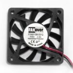 8050056165 Вентилятор 60x60x10, напряжение 5 В, ток 0.26 А, 2L, подшипник качения, FD6010B05H2 Hirschmann