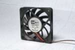 8050056166 Вентилятор 60x60x10, напряжение 12 В, ток 0.12 А, 2L, подшипник качения, FD6010B12H Hirschmann — изображение 2