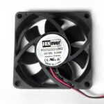 8050056164 Вентилятор 70x70x25, напряжение 12 В, ток 0.16А, 2L, подшипник скольжения, FD7025S12H2 Hirschmann