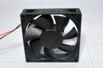 8050056160 Вентилятор 80x80x20, напряжение 12 В, ток 0.16А, 2L, подшипник скольжения, RQD8020MS Hirschmann — изображение 3