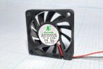 8009977007 Вентилятор 60x60x10, напряжение 5В, ток 0.25А, выводы 2L, подшипник скольжения, FSY61S05H Hirschmann — изображение 3
