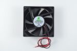8009977017 Вентилятор 80x80x25, напряжение 24В, ток 0.16А, выводы 2L, подшипник скольжения, FSY80S24H Hirschmann