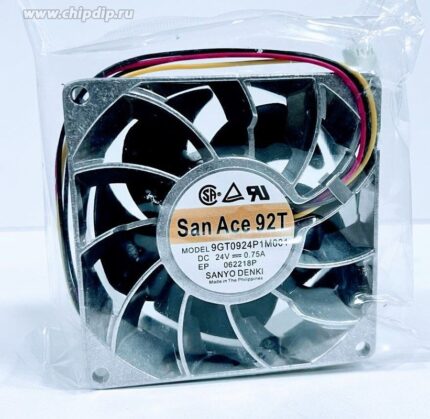 8049705545 Вентилятор Sanyo Denki San Ace 92T 9GT0924P1M001 24V 0.75A 92X38 4pin Hirschmann