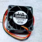 8013282463 Вентилятор Sanyo Denki 109P0424R3013 24V, DC, 0.25A, 6W, качения, 14000об/мин, 40х40х28, 3pin Hirschmann