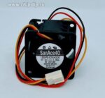 8005995804 109P0424H301, Fan Tubeaxial 24VDC Square - 40mm L x 40mm H Ball 3 Wire Leads Hirschmann — изображение 3