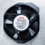 8049571596 Вентилятор Etri 148VK0282072 115V 33/32W 300/270mA 172x150x38мм Hirschmann