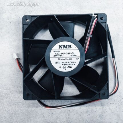 8050675561 Вентилятор NMB 12038VA-24P-GU 24V DC 0.89A 120X38 4pin Hirschmann