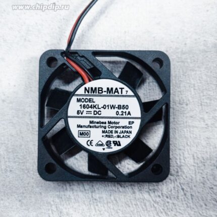 8049043342 Вентилятор NMB-MAT 1604KL-01W-B50 5V 0.21A 40x10 2pin () Hirschmann