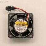 8007682104 Вентилятор Sanyo Denki San Ace 40WF 9WF0424S604B (Fanuc A90L-0001-0566#A) 24V DC 0.11A 40X20 3pin Hirschmann