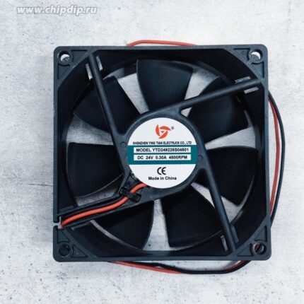 8044109790 Вентилятор YINGTIAN YTD249225S04501 24V 0.30A 92x25 2pin () Hirschmann