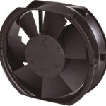 8009186763 15050VA-24P-EA-00,DC Axial Fan, 24 V, Rectangular with Rounded Ends, 150 mm, 50 mm, Ball Bearing, 282 CFM Hirschmann