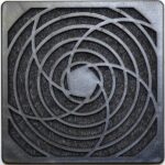 8026469369 K-PF12J-4PA (120x120) решетка пластиковая с фильтром к вентилятору С00034224 Hirschmann