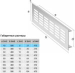 8047686123 Вентиляционная решетка 40x500mm, 1 шт., белая, 21-0002-686 Hirschmann — изображение 5