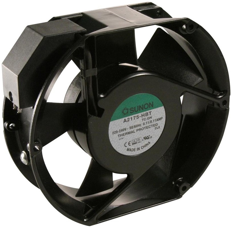 doc066896774 8045514705 A2175-HBT TC GN,AC Axial Fan, 220V to 240V, Rectangular with Rounded Ends, 172 mm, 51 mm, Ball Bearing, 239 CFM Hirschmann — изображение 1