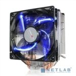 8016679623 CROWN Кулер для процессора CM-5 (Для Intel и AMD,TDP до 187 Ватт,5шт. теплопроводных трубок,Синяя светодиодная подсветка, Гидродинамическиий Hirschmann