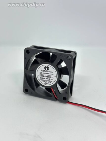8050778624 Вентилятор Pelko Motors C6020H24BPLB1-7 24V DC 0.14A 60X20 2pin () Hirschmann