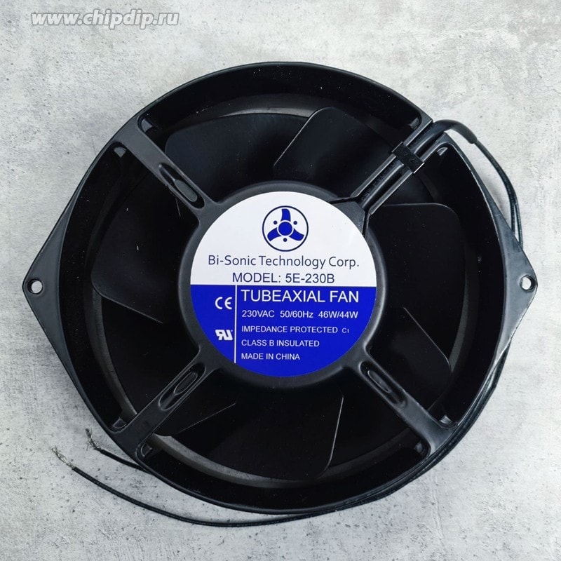 doc066975886 8049301602 Вентилятор Bi-Sonic 5E-230B 230V 50/60Hz 46/44W 172X150X55 2pin Hirschmann — изображение 1