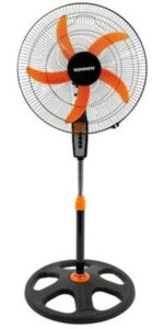 8022182127 Вентилятор напольный, 3 режима, TF-50W-45-А304, d=45 см, 50Вт, черный, 454789 Hirschmann