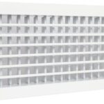 8030468817 Двухрядная алюминиевая решетка 2WA 150x100 4687203903251 Hirschmann