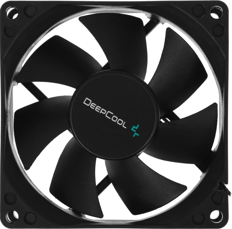 doc067209672 8003014961 Вентилятор для корпуса Deepcool XFan 80 80х80x25 черный 4-pin (Molex) 20дБ (DP-FDC-XF80) Ret Hirschmann — изображение 1