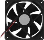8003014961 Вентилятор для корпуса Deepcool XFan 80 80х80x25 черный 4-pin (Molex) 20дБ (DP-FDC-XF80) Ret Hirschmann — изображение 4