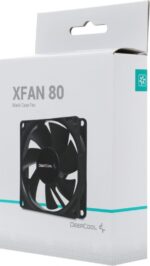8003014961 Вентилятор для корпуса Deepcool XFan 80 80х80x25 черный 4-pin (Molex) 20дБ (DP-FDC-XF80) Ret Hirschmann — изображение 8
